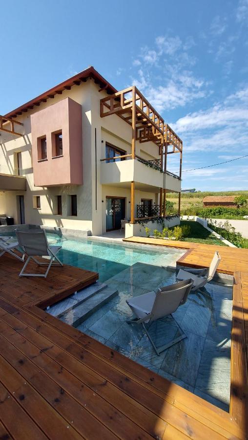 Kynara Elegant Living Aparthotel Ierissos Bagian luar foto